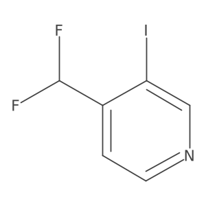 4-(Difluoromethyl)-3-iodopyridine Structure