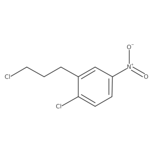 1-Chloro-2-(3-chloropropyl)-4-nitrobenzene Structure