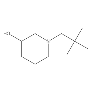 1-(2,2-Dimethylpropyl)piperidin-3-ol结构式