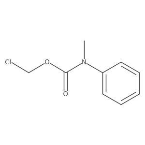 chloromethyl N-methyl-N-phenylcarbamate结构式