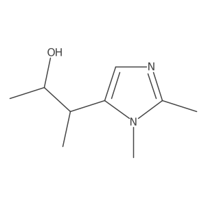 3-(1,2-Dimethyl-1H-imidazol-5-yl)butan-2-ol结构式