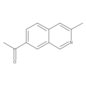 1-(3-Methylisoquinolin-7-yl)ethan-1-one Structure
