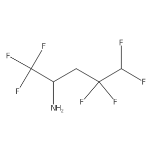 1,1,1,4,4,5,5-Heptafluoropentan-2-amine Structure