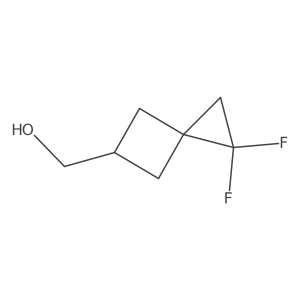 (1,1-Difluorospiro[2.3]hexan-5-yl)methanol结构式