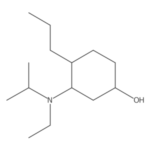 3-[Ethyl(propan-2-yl)amino]-4-propylcyclohexan-1-ol Structure