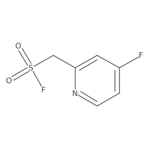 (4-Fluoropyridin-2-yl)methanesulfonyl fluoride Structure