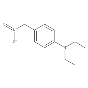 N,N-diethyl-4-(nitromethyl)aniline Structure