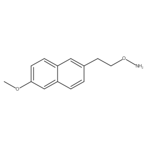 O-[2-(6-methoxynaphthalen-2-yl)ethyl]hydroxylamine Structure