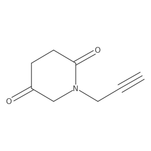 1-(Prop-2-yn-1-yl)piperidine-2,5-dione结构式