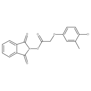 1,3-dioxo-2,3-dihydro-1H-isoindol-2-yl 2-(4-chloro-3-methylphenoxy)acetate Structure