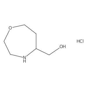 1,4-Oxazepan-5-ylmethanol;hydrochloride Structure