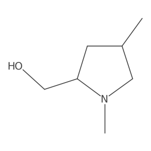 ((2S,4S)-1,4-Dimethylpyrrolidin-2-YL)methanol Structure