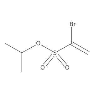 Propan-2-yl 1-bromoethenesulfonate结构式