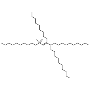 N-(1-(Di-n-decylamino)-n-decylidene)-P-decylphosphonamidic fluoride Structure