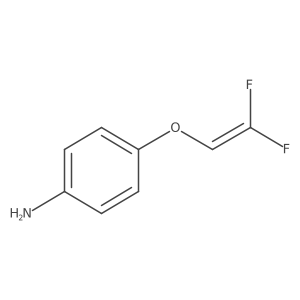 4-(2,2-Difluoroethenoxy)aniline结构式
