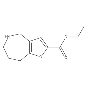 ethyl 4H,5H,6H,7H,8H-furo[3,2-c]azepine-2-carboxylate Structure