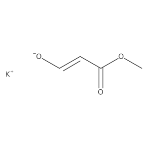 potassium (1E)-3-methoxy-3-oxoprop-1-en-1-olate Structure