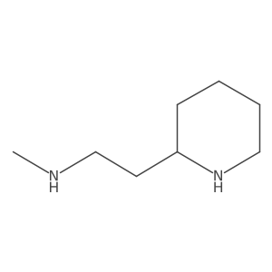 Methyl[2-(piperidin-2-yl)ethyl]amine结构式