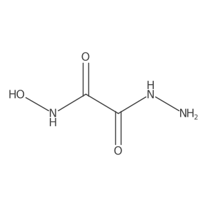 2-Hydroxyamino-2-oxoacetohydrazide结构式