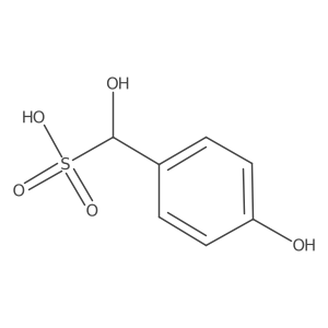 I+/-,4-Dihydroxybenzenemethanesulfonic acid结构式