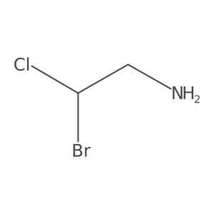 Ethanamine, 2-bromo-2-chloro- Structure
