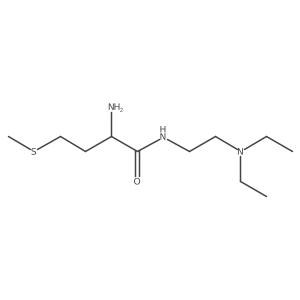 (2S)-2-Amino-N-[2-(diethylamino)ethyl]-4-(methylthio)butanamide Structure