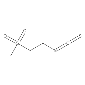 1-Isothiocyanato-2-methanesulfonylethane Structure