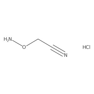 2-(Aminooxy)acetonitrile hydrochloride结构式