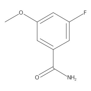 3-Fluoro-5-methoxybenzamide Structure