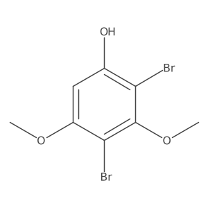 2,4-Dibromo-3,5-dimethoxyphenol Structure