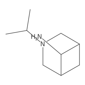 3-(Propan-2-yl)-3-azabicyclo[3.1.1]heptan-6-amine Structure