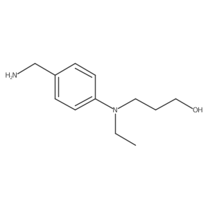 3-[[4-(Aminomethyl)phenyl]ethylamino]-1-propanol结构式
