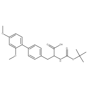Boc-4-(2,4-dimethoxyphenyl)-DL-phenylalanine Structure
