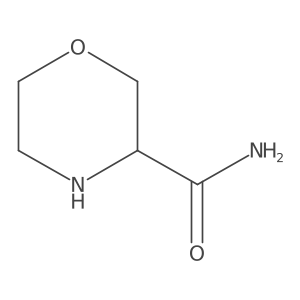(S)-morpholine-3-carboxamide结构式