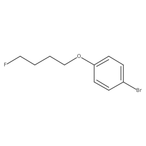 1-Bromo-4-(4-fluorobutoxy)benzene结构式