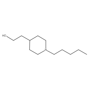 2-(1-Pentylpiperidin-4-yl)ethan-1-ol Structure