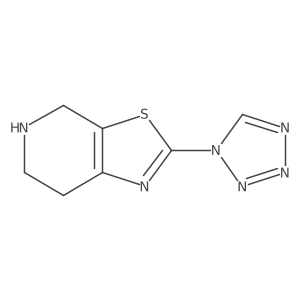 2-(tetrazol-1-yl)-4,5,6,7-tetrahydrothiazolo[5,4-c]pyridine Structure