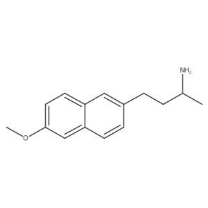 4-(6-Methoxynaphthalen-2-yl)butan-2-amine结构式