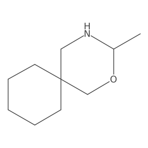 3-Methyl-2-oxa-4-azaspiro[5.5]undecane结构式