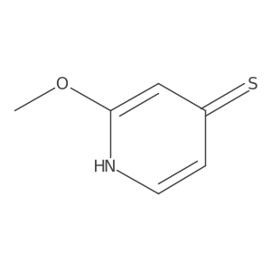 2-Methoxypyridine-4-thiol结构式