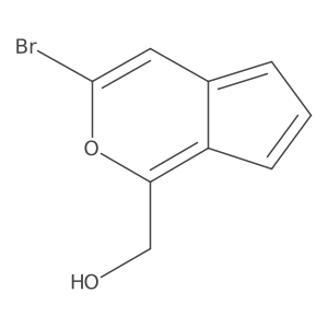 3-bromo-5-Benzofuranmethanol结构式