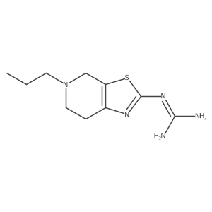 (5-Propyl-4,5,6,7-tetrahydro-thiazolo[5,4-c]pyridin-2-yl)-guanidine Structure
