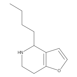 4-butyl-4H,5H,6H,7H-furo[3,2-c]pyridine Structure