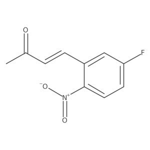 4-(5-Fluoro-2-nitrophenyl)but-3-en-2-one Structure
