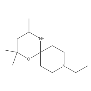 9-Ethyl-2,2,4-trimethyl-1-oxa-5,9-diazaspiro[5.5]undecane Structure