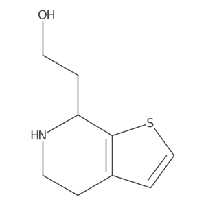 2-{4H,5H,6H,7H-thieno[2,3-c]pyridin-7-yl}ethan-1-ol Structure
