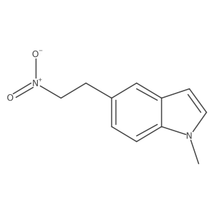 1-methyl-5-(2-nitroethyl)-1H-indole Structure