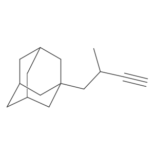 1-(2-Methylbut-3-yn-1-yl)adamantane Structure