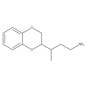 3-(2,3-Dihydro-1,4-benzodioxin-2-yl)butan-1-amine Structure