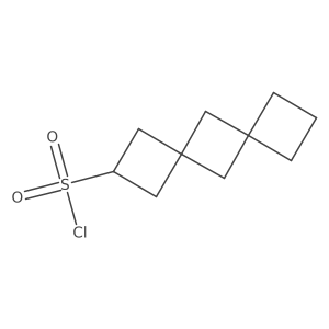 Dispiro[3.1.36.14]decane-2-sulfonyl chloride结构式
